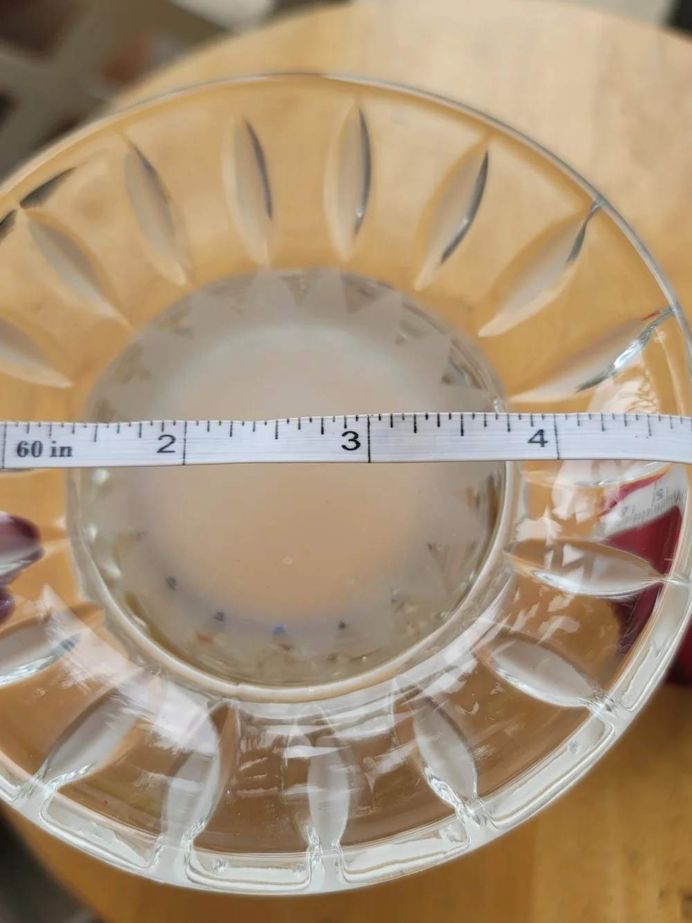 New Gorham Clear Cut Crystal Candle Holder With Box